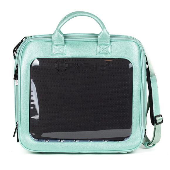 PinFolio® Regal Window – Luxury Pin Trading Bag with Stick'N'Go® Boards & Front - Picture 1 of 4